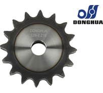 Звездочка со ступицей под расточку DONGHUA 12B-2 Z-16 с калеными зубьями для цепи с шагом 19,05мм (2ПР-19,05-64 / 12В-2 / 12А-2) 12B-2BH16 3457