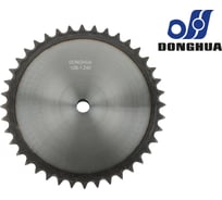 Звездочка со ступицей под расточку DONGHUA 12B-1 Z-40 с калеными зубьями для цепи с шагом 19,05мм (ПР-19,05-60 / 12В-1 / 12А-1) 12B-1BH40 0764