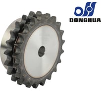 Звездочка со ступицей под расточку DONGHUA 10B-2 Z-21 с калеными зубьями для цепи с шагом 15,875мм (2ПР-15,875-45,4 / 10В-2) 10B-2BH21 0736