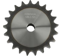 Звездочка со ступицей под расточку DONGHUA 12B-2 Z-21 с калеными зубьями для цепи с шагом 19,05мм (2ПР-19,05-64 / 12В-2 / 12А-2) 12B-2 BH21 0770