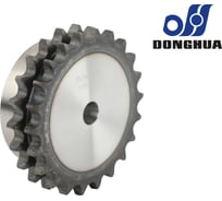 Звездочка со ступицей под расточку DONGHUA 10B-2 Z-22 с калеными зубьями для цепи с шагом 15,875мм (2ПР-15,875-45,4 / 10В-2) 10B-2BH22 9203
