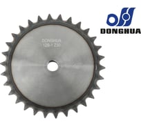Звездочка со ступицей под расточку DONGHUA 12B-1 Z-30 с калеными зубьями для цепи с шагом 19,05мм (ПР-19,05-60 / 12В-1 / 12А-1) 12B-1BH-30 0757