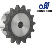 Звездочка со ступицей под расточку DONGHUA 08B-1 Z-15 с калеными зубьями для цепи с шагом 12,7мм (ПР-12,7-18,2 / 08В-1) 08B-1BH15 0674