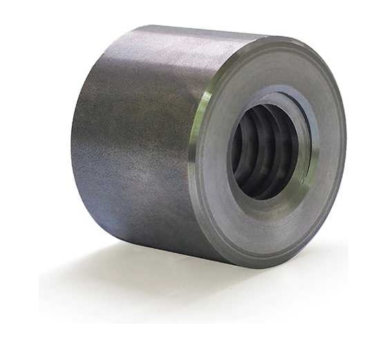 Гайка трапецеидальная TECHNIX сталь, d=32мм, шаг резьбы 6мм, прав. резьба, KSM 32-6-D PRO 00-00022332 1