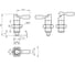Штифты стопорные с ригелем вращающиеся нержавеющая сталь Алтервиа A00341.1010621 4