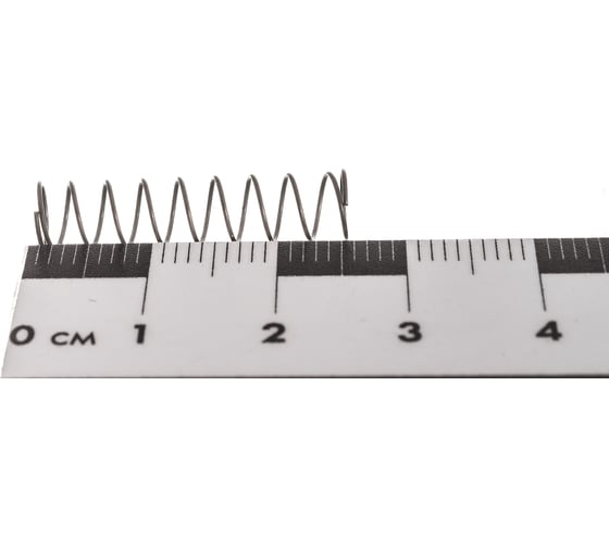 Пружина сжатия STAMO (0,4x5,8x25x9,9 - нержавеющая сталь) 10 штук VI1296
