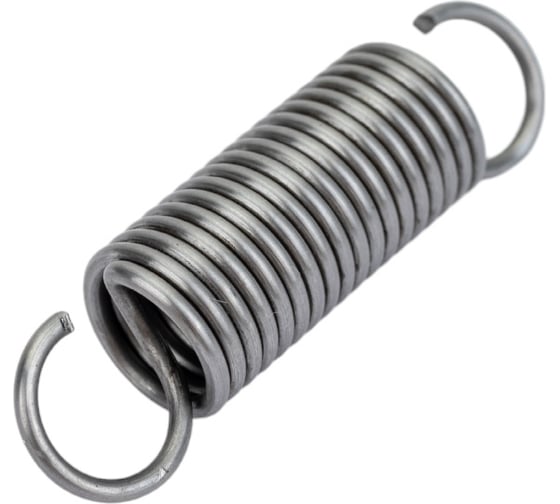 Пружина растяжения STAMO обычная петля (1,2x5x37x25 - сталь) 10 штук VI8555