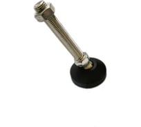 Шарнирная регулируемая опора UnitMC 60хМ16х100 (основание PA66, винт сталь) 400201 60xM16x100