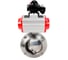 Затвор дисковый DN.ru 304-304-Sil-2W-W-H Ду20 Ру10 пищ.нерж.сталь, пн.привод, БКВ D050-77254 1