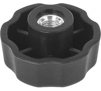 Барашек Миниворкс пластиковый с рукояткой Ø25 и резьбой М5, цвет черный – (10 шт.) Б25М5ЧН