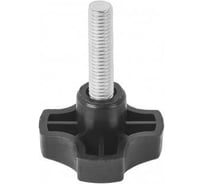 Фиксатор Миниворкс с болтом M6x50 Ø40, цвет черный – (3 шт.) Ф40М6-50ЧЕ