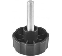 Фиксатор Миниворкс с болтом M10x75 Ø42, цвет черный – (10 шт.) Ф42М10-75ЧС