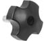 Фиксатор Миниворкс с болтом M6x40 Ø40, цвет черный – (5 шт.) Ф40М6-40ЧЕ 3