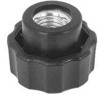 Барашек Миниворкс пластиковый с рукояткой Ø25 и резьбой М8, цвет серый – (10 шт.) Б25М8СС