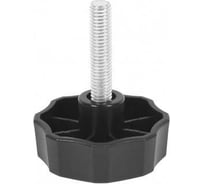 Фиксатор Миниворкс пластиковый с рукояткой Ø50 и резьбой М8х40, цвет серый – (10 шт.) Ф50М8-40СС