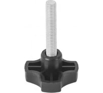 Фиксатор Миниворкс с болтом M8x75 Ø40, цвет черный – (3 шт.) Ф40М8-75ЧЕ