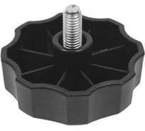 Фиксатор Миниворкс пластиковый с рукояткой Ø60 и резьбой М8х20, цвет черный – (10 шт.) Ф60М8-20ЧН
