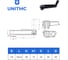 Кривошипная рукоятка со складной ручкой UnitMC 100113 125_14х14 6