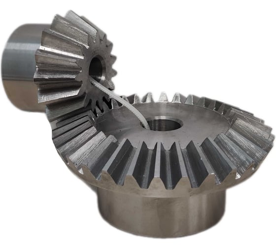 Коническая пара прямозубая EMT тип В, i=1:4, М=3,5, Z=15/60 C35B600 1