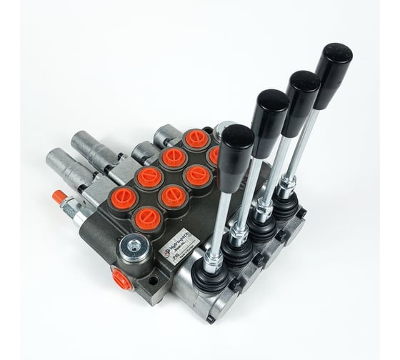 Гидрораспределитель АРКАИМ 4Z50 1K16K161А1А1 Gkz1, Badestnost, 40 л/мин, 4 секции, 2 с плавающим режимом 4Z50 1K16K161А1А1 Gkz1 Badestnost 1