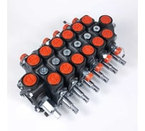 Гидрораспределитель АРКАИМ 6PC100 (схема Атлант) Badestnost, 100 л/мин, 6 секций без фиксации 6PC100 Атлант Badestnost