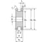 Звездочка двойная ISKRA для однорядных цепей: 08B-1, Z=15, 1/2 x 5/16 DS09015-ISKRAPRO 2
