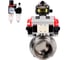 Затвор DN.ru clamp 304-304-EPDM Ду100 Ру10 пищевая нержавеющая сталь, пневмопривод, пневмораспределитель, БКВ, БПВ D050-75848 1