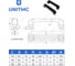 Бугельная промышленная ручка UnitMC 180 мм 1004040 L=180 7