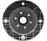 Фланец INNORED 80 B5 к редуктору 050, 200 мм 80B5-050 1