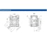 Фланец выходной INNORED FA к редуктору 063 FA-063 6