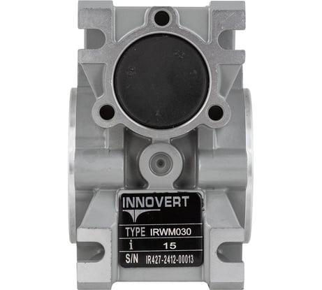 Редуктор червячный INNOVERT 030 (i=5) вал вх./вых 11/14 мм, корпус алюминиевый, масло синтетическое IRWM030-5 (вх.вал 11 мм)
