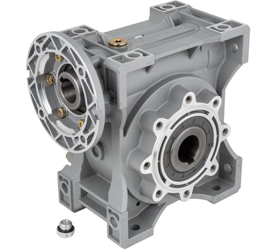 Редуктор червячный INNOVERT 090 (i=100) вал вх./вых 19/35 мм, масло синтетическое (-25..+40 С) IRWM090-100 (вх.вал 19 мм) 1