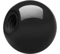 Комплект ручка шаровая АЛТЕРВИА черная, бакелит (упаковка 4 штуки) A51124.9103208.4