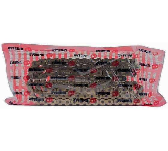 Цепь UNIBEAR 520UO-120L усиленная, O-ring уплотнение, золотая, 00-00051324 1