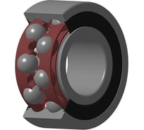 Двухрядный радиально-упорный шарикоподшипник SNR 25x62x25,4 5305.EEG15