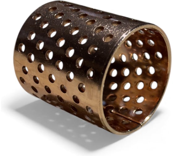 Втулка ВЗК FB0925060 50х55х60 бронзовая с перфорацией (Подшипник скольжения) ТД043337 1