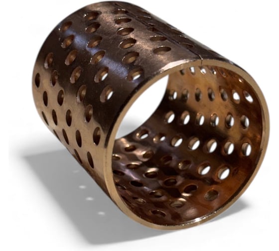 Втулка ВЗК FB0924560 45х50х60 бронзовая с перфорацией (Подшипник скольжения) ТД043331 1