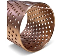 Втулка ВЗК FB0927580 75х80х80 бронзовая с перфорацией (Подшипник скольжения) ТД043365