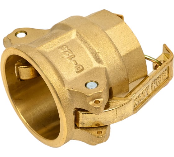 Камлок типа D (розетка; внутренняя резьба BSP; 32 мм-1 1/4"; латунь) TITAN LOCK TL125DBR