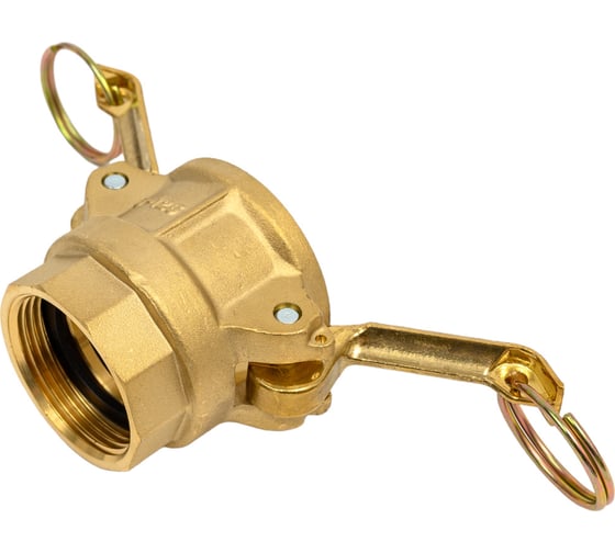 Камлок типа D (розетка; внутренняя резьба BSP; 32 мм-1 1/4"; латунь) TITAN LOCK TL125DBR