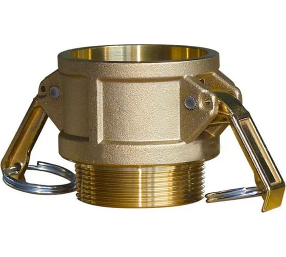 Камлок типа B (розетка; наружная резьба BSP; 25 мм-1"; латунь) TITAN LOCK TL100BBR