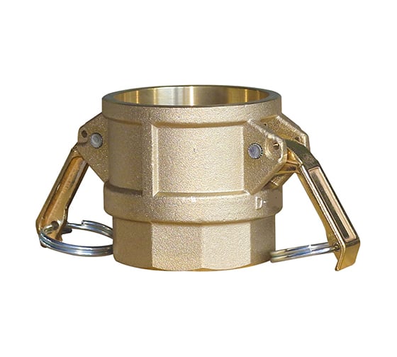 Камлок типа D (розетка; внутренняя резьба BSP; 20 мм-3/4"; латунь) TITAN LOCK TL75DBR 1