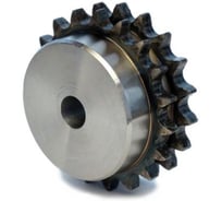 Звездочка цепи MTD 08B-2 Z=20 со ступицей, под расточку, с закаленным зубом PB 08B-2-20 H