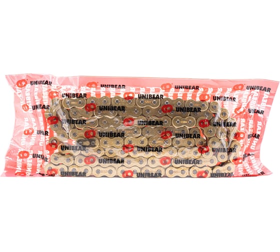 Цепь UNIBEAR 525UO-118L усиленная, O-ring уплотнение, золотая, 00-00051346 1