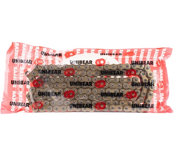 Цепь UNIBEAR 428UO-140L усиленная, O-ring уплотнение, золотая, 00-00051315 1
