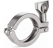 Хомут TITAN LOCK CLAMP одноосевой DN150 нерж. 304,фланец 183мм, DIN TL150CLC-2