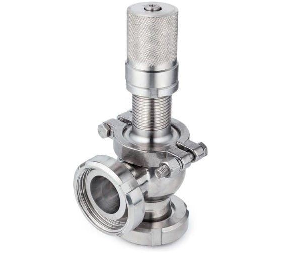 Предохранительный клапан TITAN LOCK нержавеющий гайка-резьба, DN50, TLSV50THN-S 1