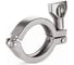 Хомут TITAN LOCK CLAMP одноосевой DN125 нерж. 304,фланец 155мм, DIN TL125CLC-2 1