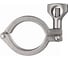 Хомут TITAN LOCK CLAMP одноосевой DN125 нерж. 304,фланец 155мм, DIN TL125CLC-2 5
