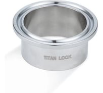 Штуцер TITAN LOCK CLAMP под приварку DN150 нерж. 316, фланец 183мм, DIN TL150CLW-2